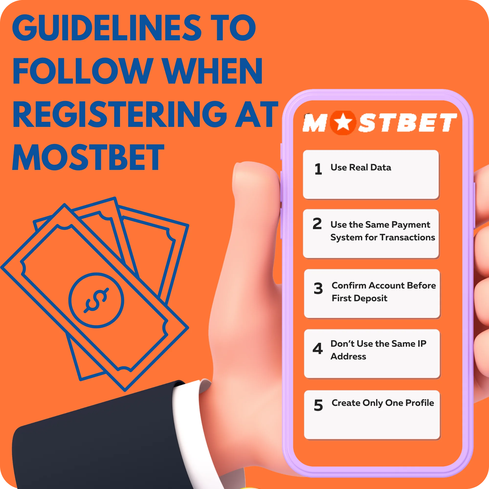 Steps to Register a New Account